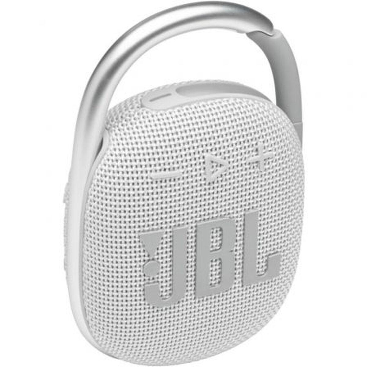 Bærbare Bluetooth-højttalere JBL JBLCLIP4WHT Hvid 5 W