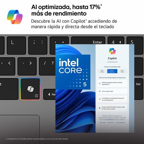 Bærbar computer LG 15U50T-G.AA56B 15" 16 GB RAM 512 GB SSD