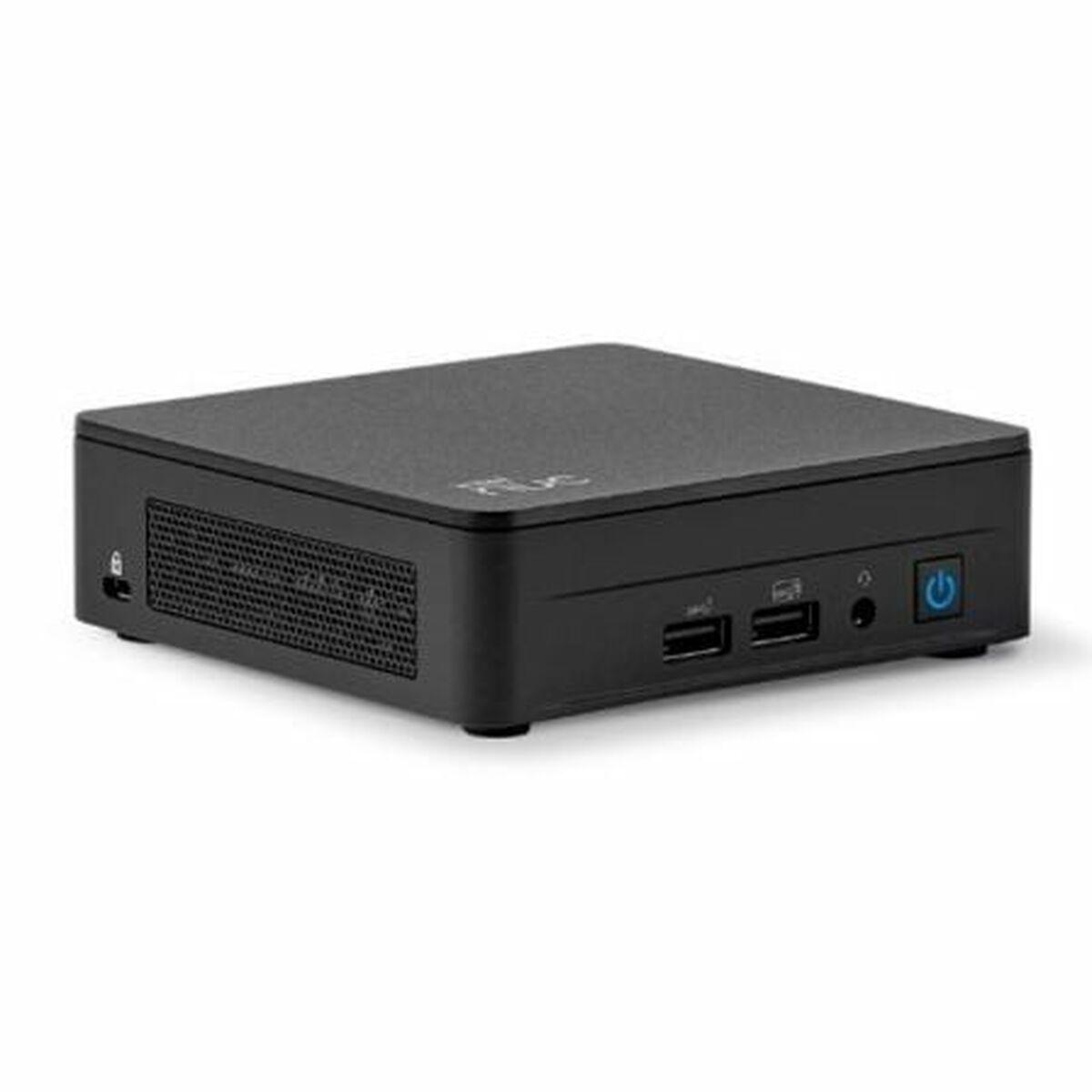 ASUS NUC 13 Pro Slim Kit RNUC13ANKI300000I - Barebone - mini PC 1 x Core i3 i3-1315U / op til 4.5 GHz - RAM 0 GB - UHD Graphics - IEEE 802.11ax (Wi-Fi 6E), Bluetooth 5.3, Gigabit Ethernet, 2.5 Gigabit Ethernet - sort