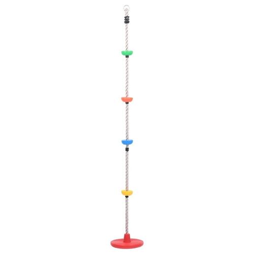 Klatrereb med trin og platform 200 cm