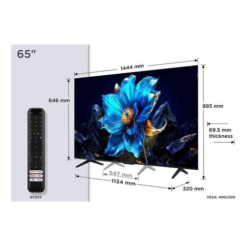 Smart TV TCL 65P7K 65" 4K Ultra HD HDR QLED