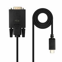 USB-kabel NANOCABLE 10.15.5202 Sort 1,8 m
