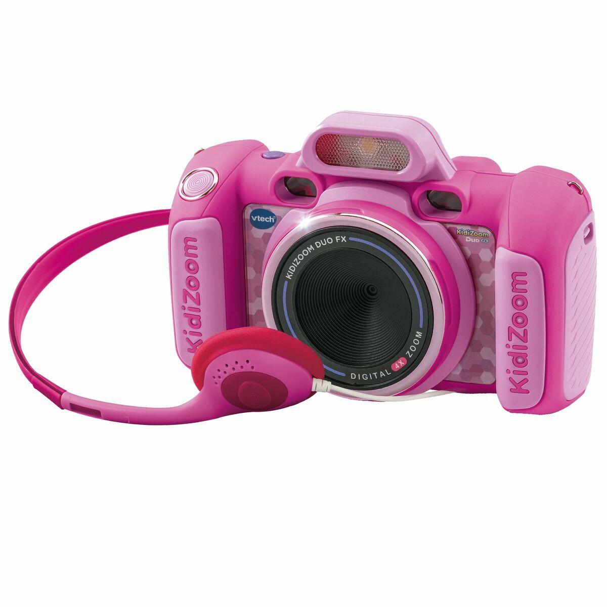 Vtech KidiZoom Duo FX interaktivt kamera - Pink (Bjørn)