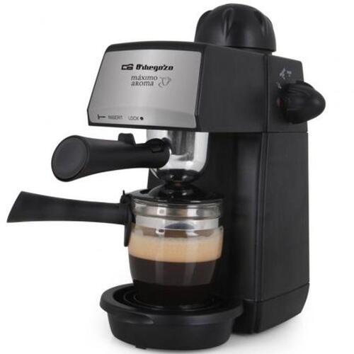 Hurtig manuel kaffemaskine Orbegozo 16782.0 Sort 6 Kopper