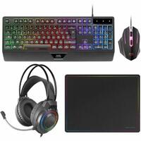 Tastatur og mus Mars Gaming MCP124PROES