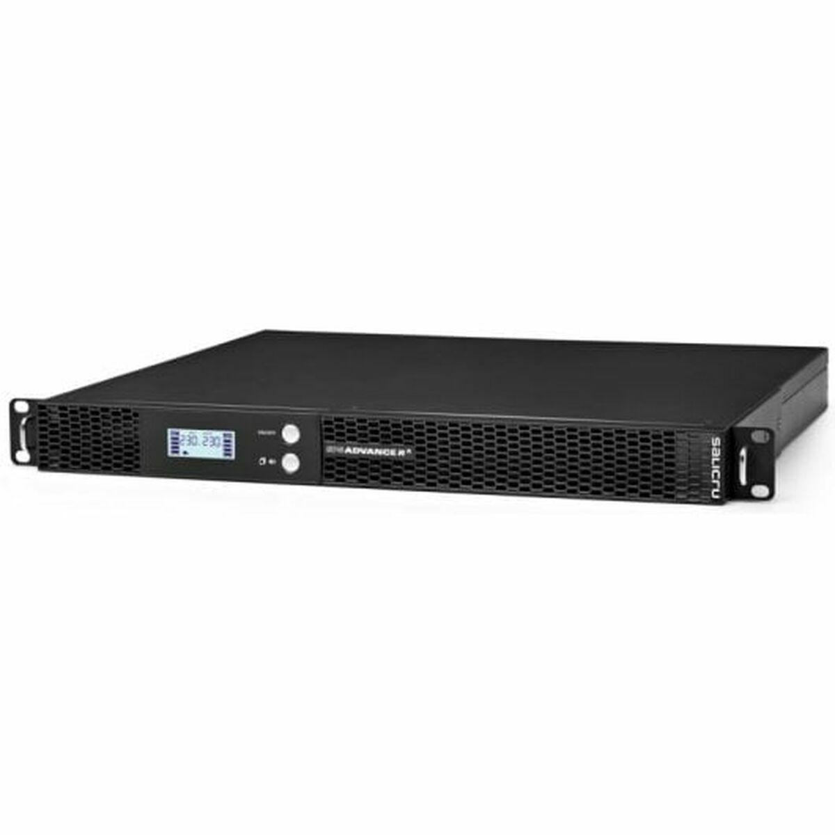 Salicru interaktiv UPS 900 W - rack 1U/tårn, sort