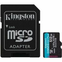 Mikro-SD-hukommelseskort med adapter Kingston SDCG3/512GB 512 GB
