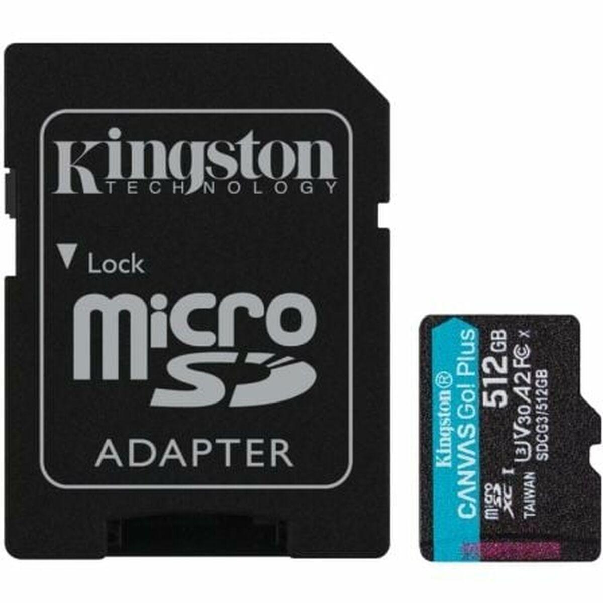 Mikro-SD-hukommelseskort med adapter Kingston SDCG3/512GB 512 GB