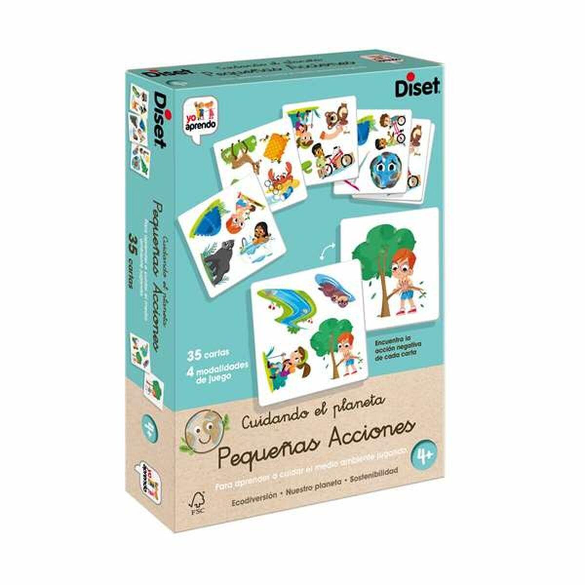 Diset lærerigt spil - Multifarvet, 4+