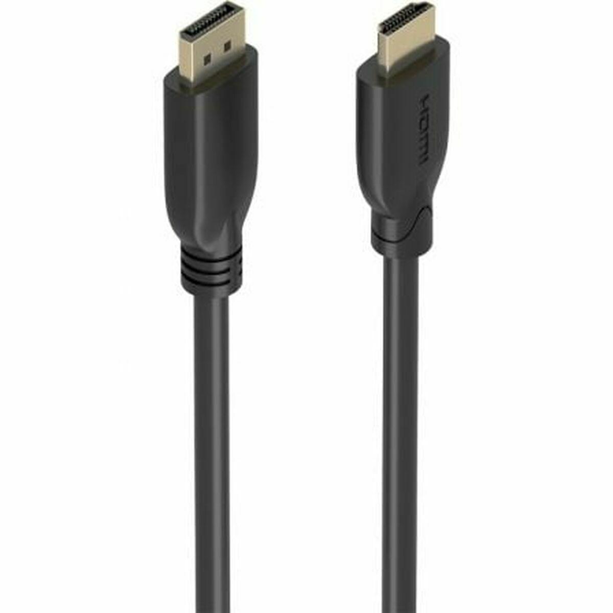 DisplayPort til HDMI-adapter Aisens A125-0922 Sort 10 m