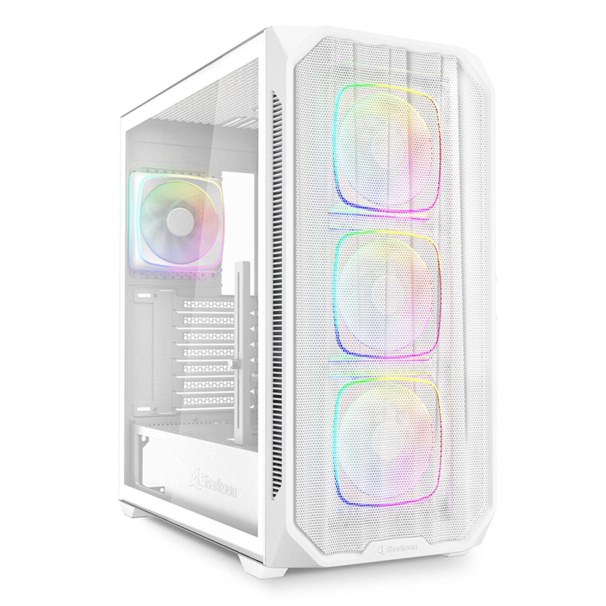 Sharkoon AK5M RGB ATX Midi-Tower - Hvid