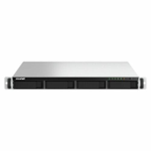 NAS-netværkslagring Qnap TS-464U-RP Sort