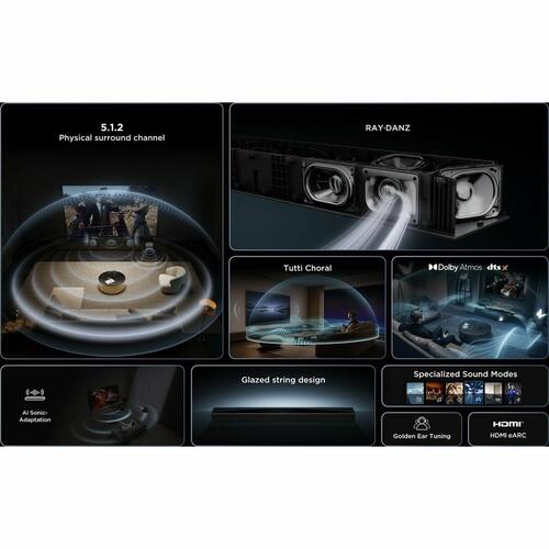 Sound bar TCL Q75HE 30 W 620 W