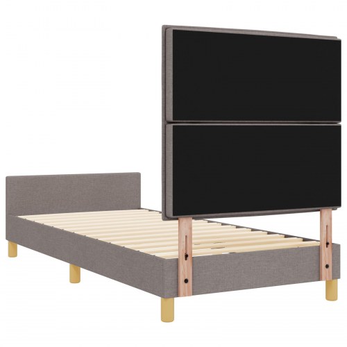 lamelbund i Taupe, 80x200 cm, Stof