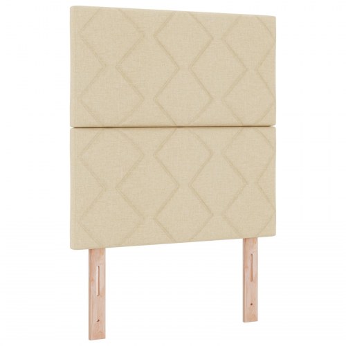 Sengbund Creme 80x200 cm Stof