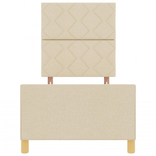 Sengbund Creme 80x200 cm Stof