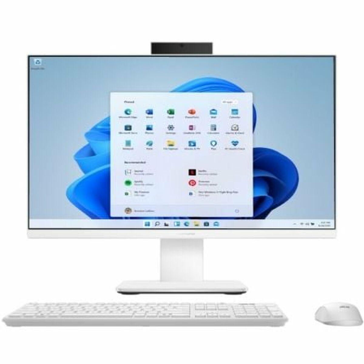 Asus V400 All-in-One 24" i3, 8 GB RAM, 512 GB SSD (hvid)