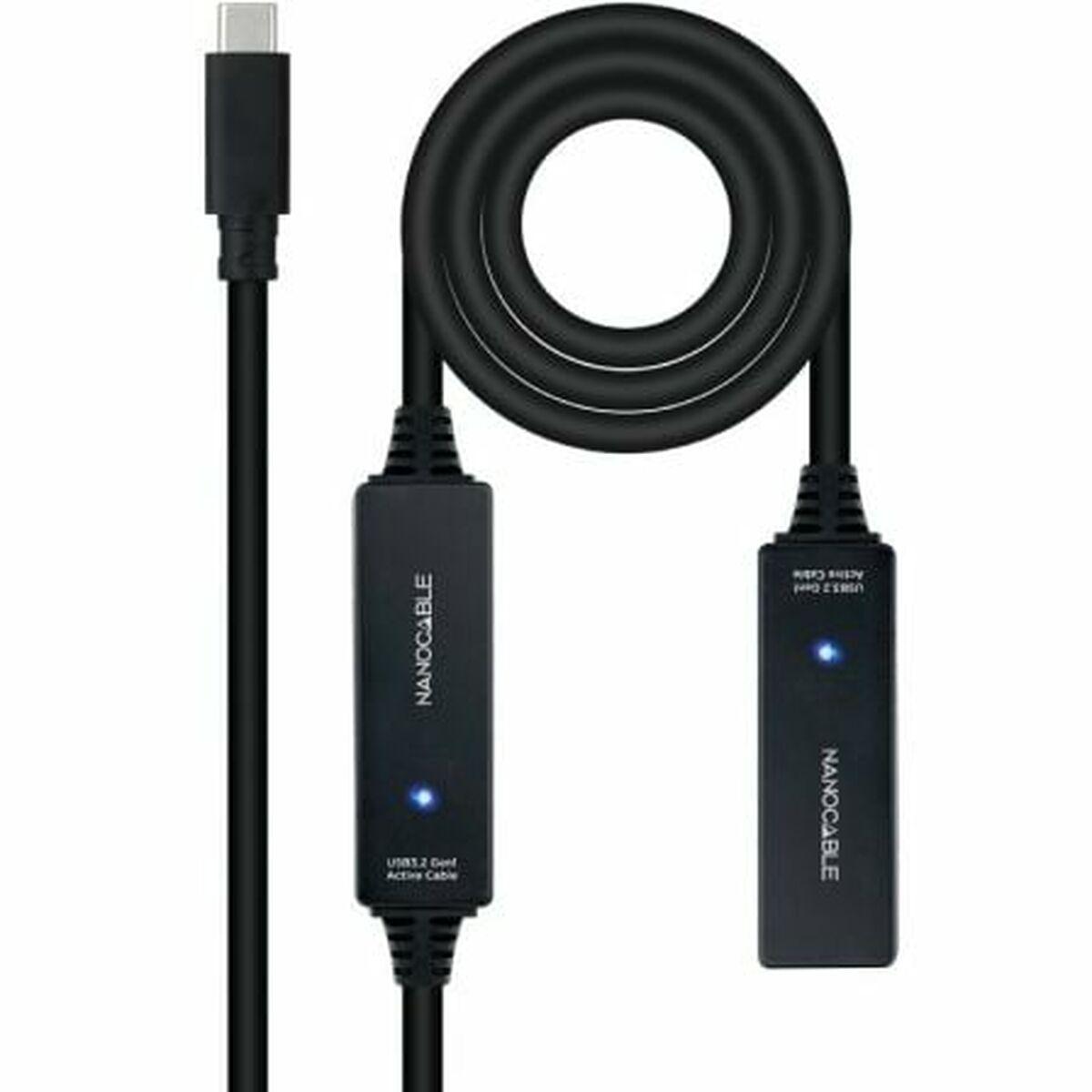 NANOCABLE USB-C 3.2 Gen1 aktiv forlængerkabel 10.01.1312