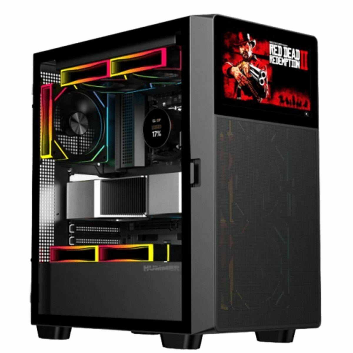 Nox-Xtreme Hummer BIOS Micro ATX kabinet - Sort