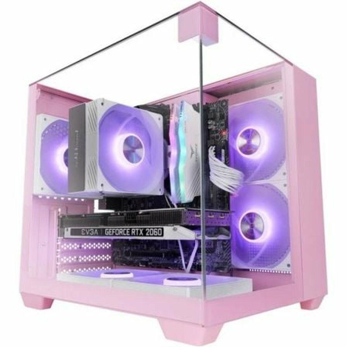 Mars Gaming ATX Semi-tårn kabinet MCVISIONMP - Pink