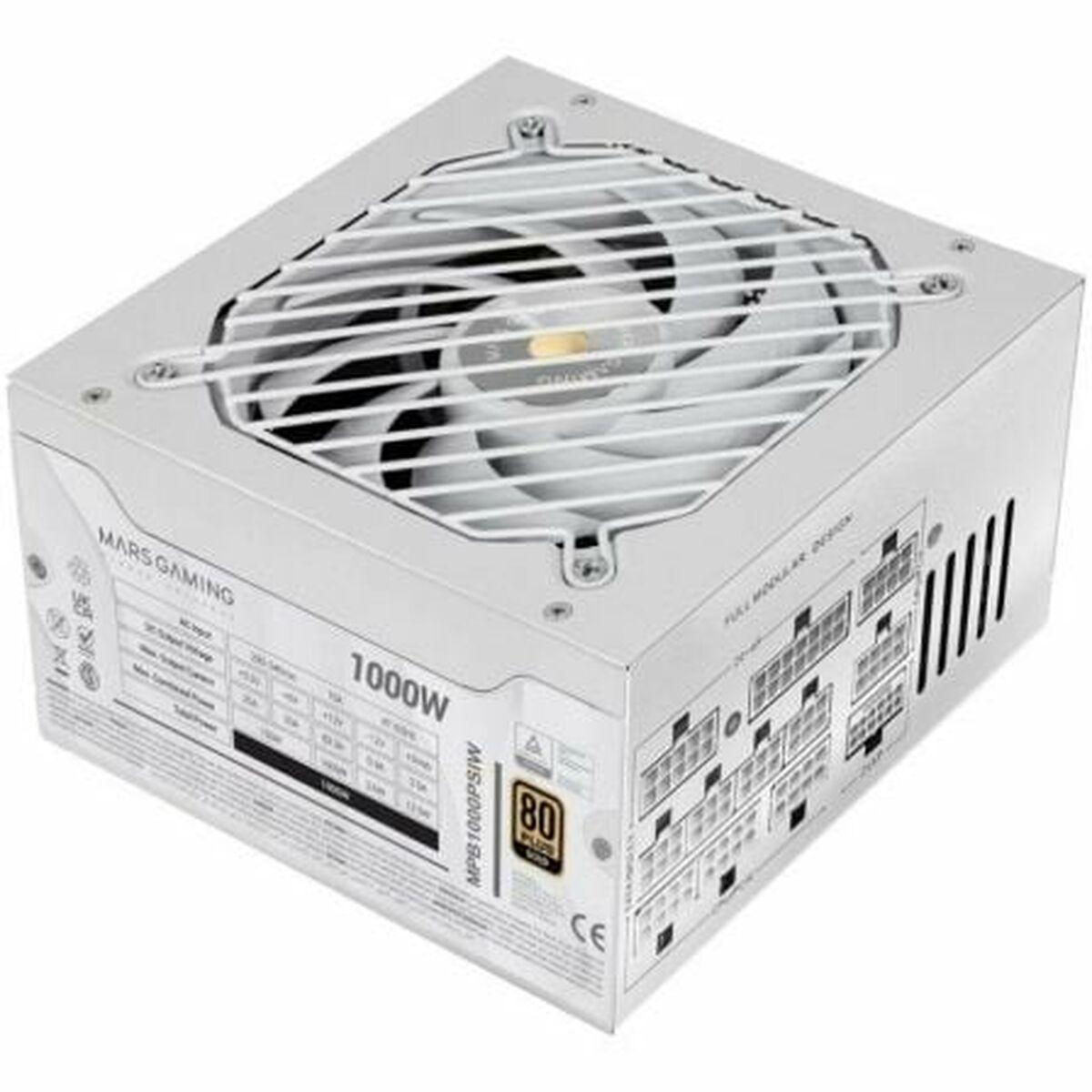 Mars Gaming MPB1000PSIW ATX strømforsyning 1000 W - 80 Plus Gold (hvid)