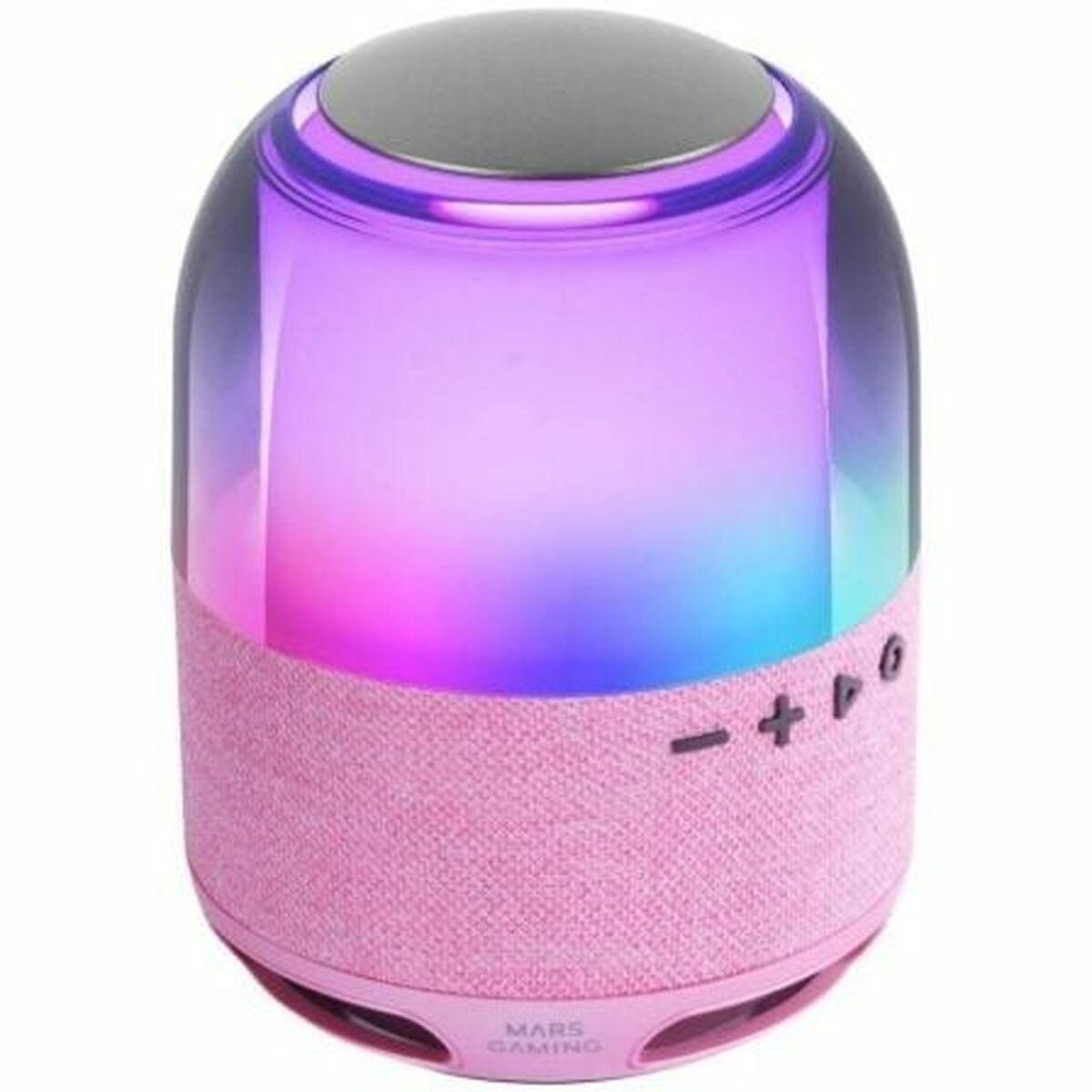 Mars Gaming MSFLOWP bærbar Bluetooth-højttaler 15 W - Pink