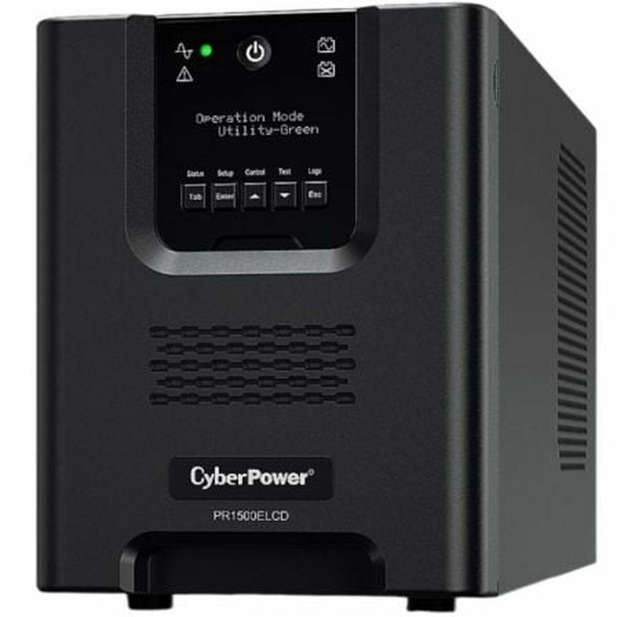 UPS strømforsyning - Cyberpower PR1500ELCD, line-interaktiv, 1500 VA / 1350 W billede
