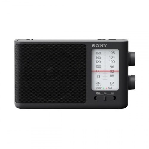 Radio AM/FM Sony ICF-506 - sort transistorradio
