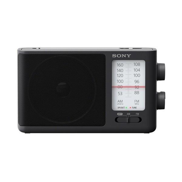 Radio AM/FM Sony ICF-506 - sort transistorradio