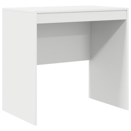Skrivebord Hvid 80x50x76 cm Ingeniørtræ