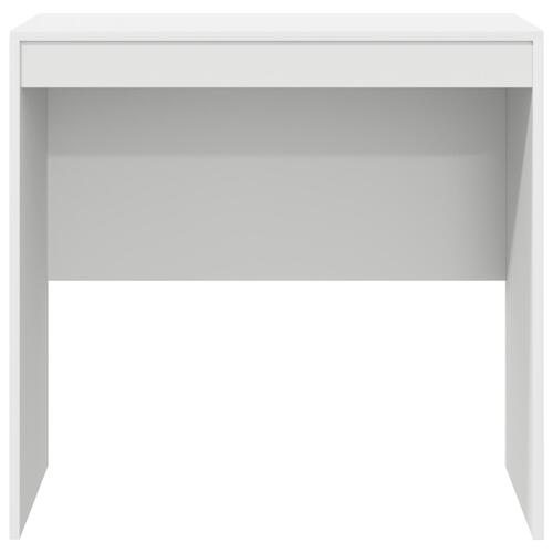 Skrivebord Hvid 80x50x76 cm Ingeniørtræ