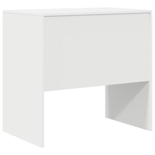 Skrivebord Hvid 80x50x76 cm Ingeniørtræ