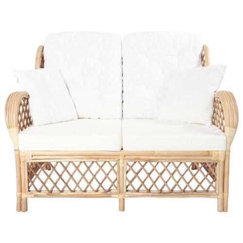 2-personers sofa rattan