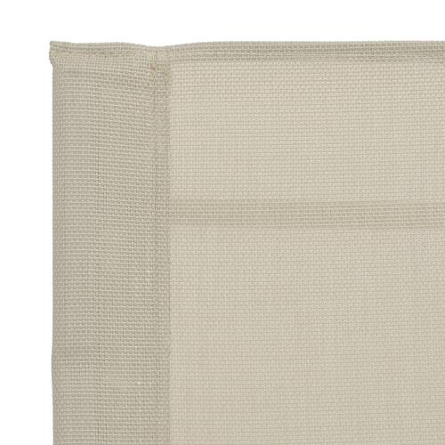 Gyngestol til haven 95x54x85 cm textilene cremefarvet