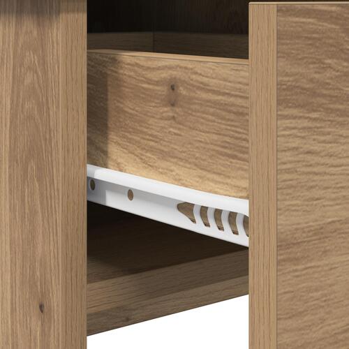 Dressing Table with Mirror Artisan Oak 100x45x76 cm