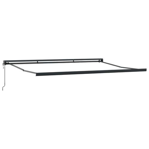 Automatisk Udtækkelig Markise Multifarvet Stribe 500x300 cm