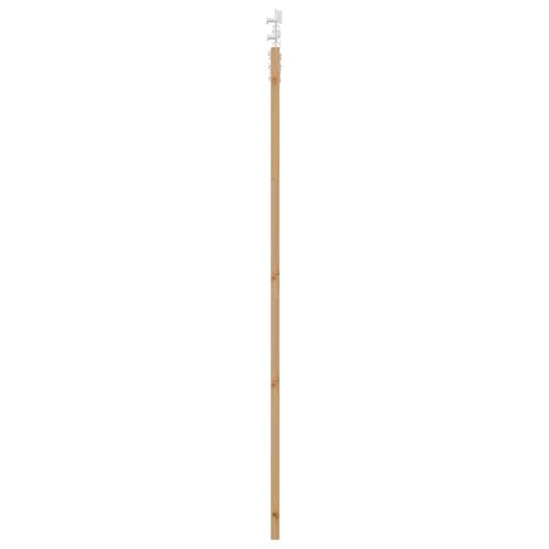 Glidende Dør med Beslag Sæt 83x211 cm Massivt Fyrretræ, Indendørs Dør "ORKDAL" 83x211x4 cm Massivt Fyrretræ
