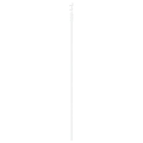 Glidende dør med hardware sæt Hvid 83x211 cm Massivt fyrretræ, indendørs dør 'ORKDAL'Hvid 83x211x4 cm Massivt fyrretræ