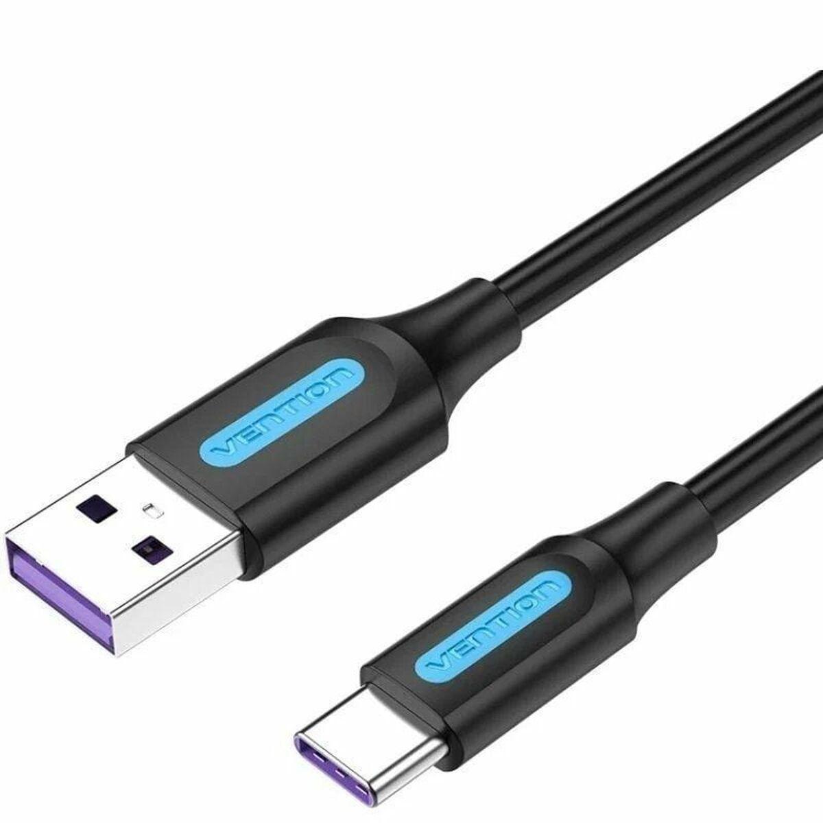 Vention USB-kabel CORBI - Sort, 3 m