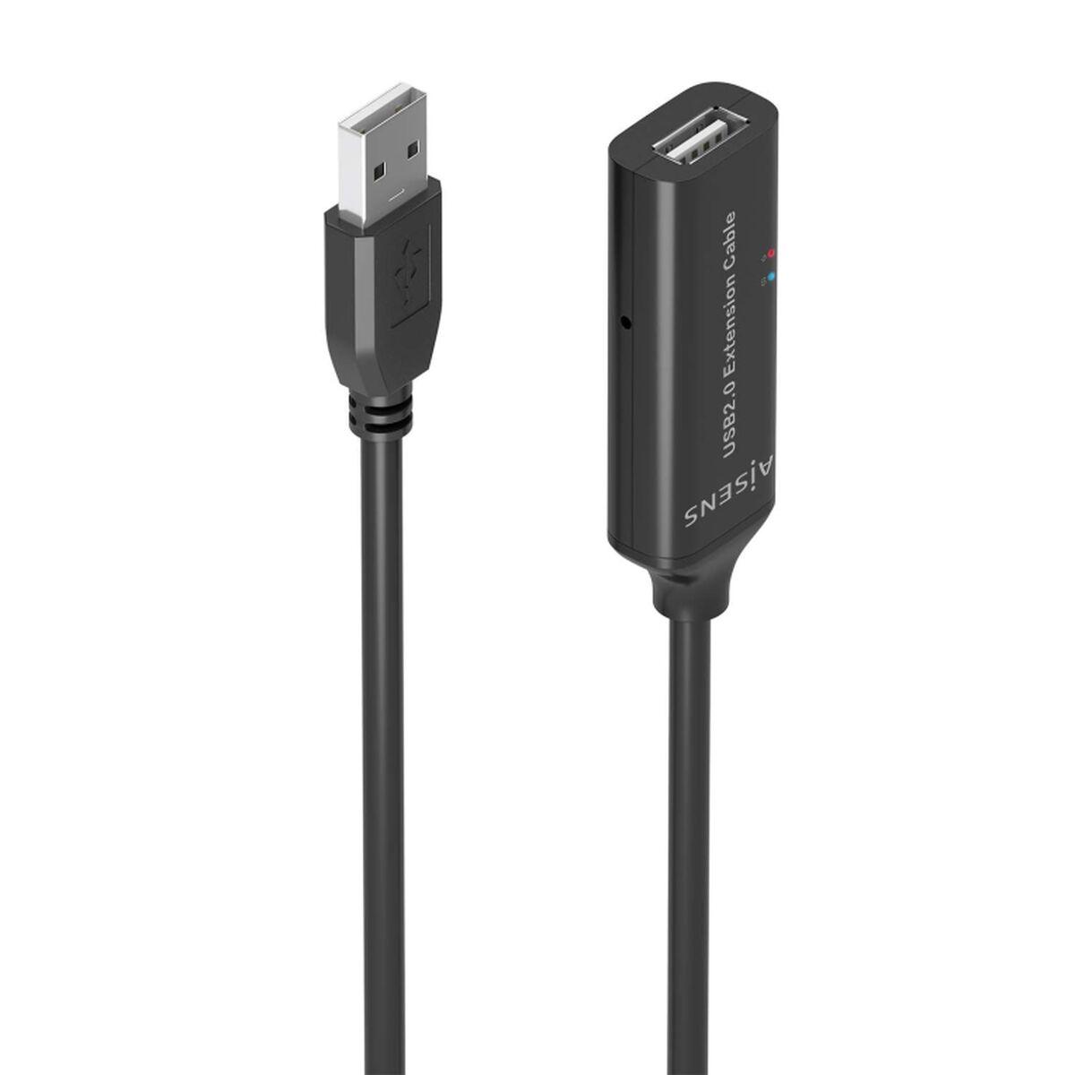 USB-kabel Aisens A101-0915 Sort