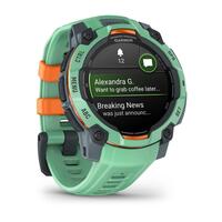 Smartwatch GARMIN Instinct 3 AMOLED Sort Grøn 1,2" 45 mm Ø 45 mm (3 enheder)