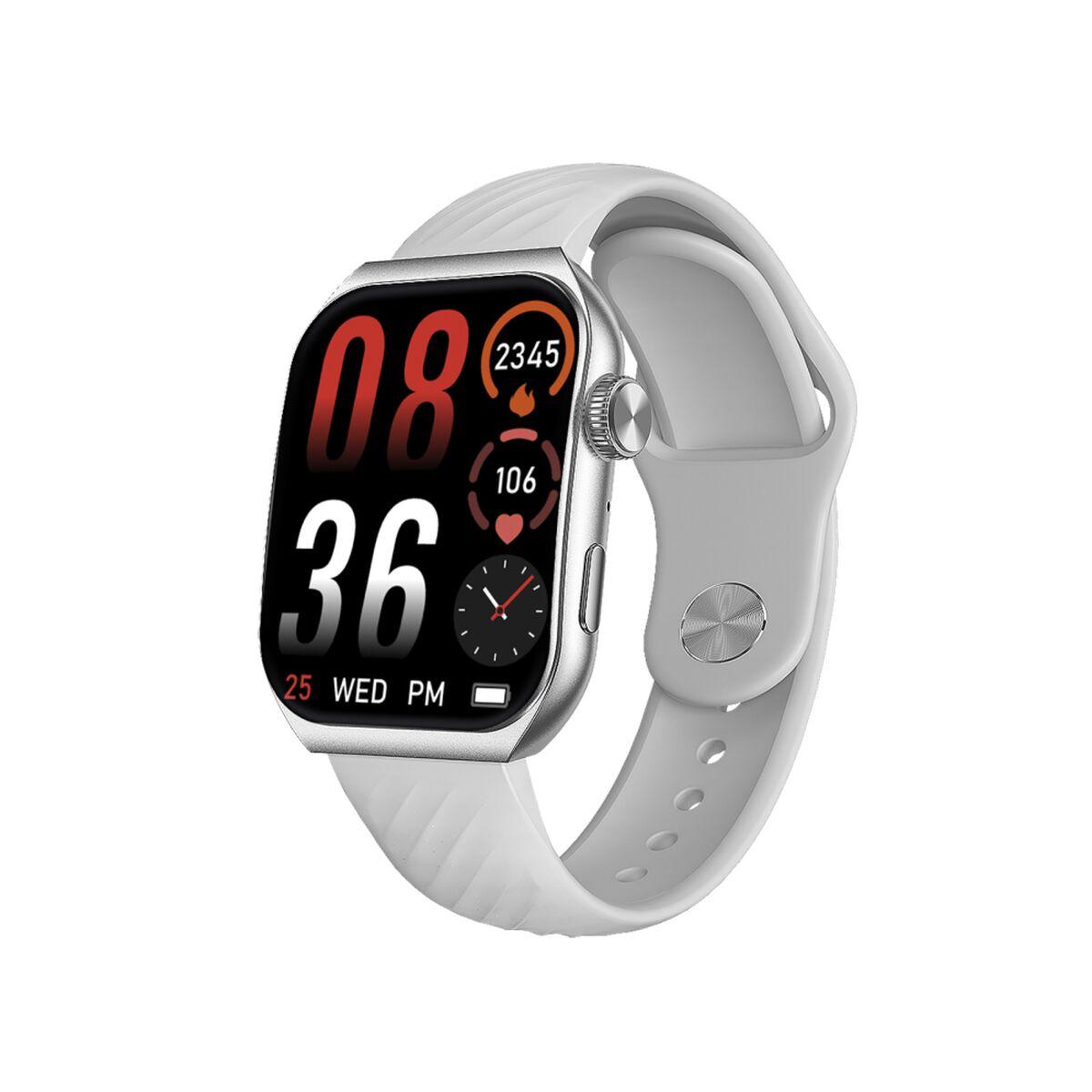 Trevi T-FIT 400 C smartwatch - hvid/sølv, 1,96" (49 mm)