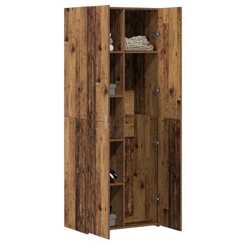 Highboard Old Wood 70x42.5x185 cm Konstrueret træ