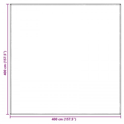 Telt tilbehør Lysegrå Polyester 400 x 400 cm Letvægts