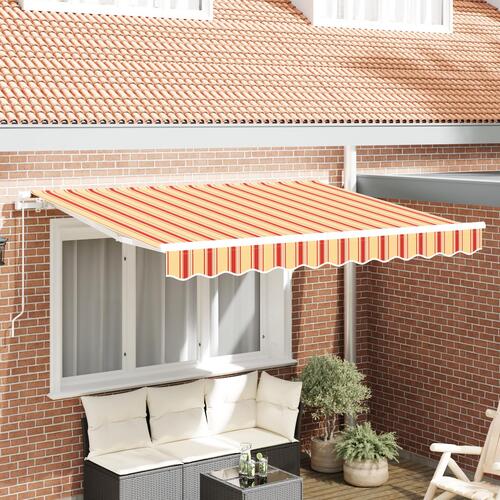 Markise Erstatningsstof til 2.5x2 m ramme Multifarvet stribe