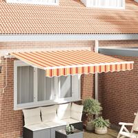 Markise udskiftningsstof til 3.5x2 m ramme multicolor striber