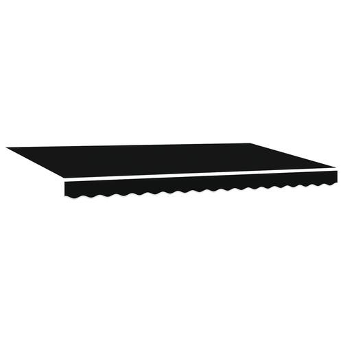 Markise udskiftningsstof til 4x2 m ramme sort