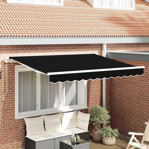 Markise erstatningsstof til 3x2.5 m ramme sort