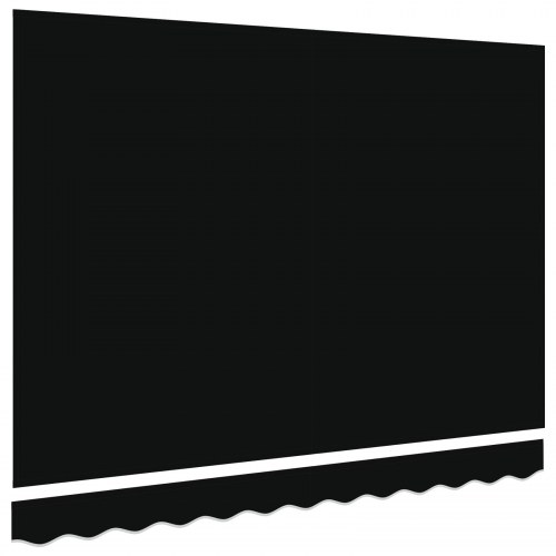 Markise erstatningsstof til 3x2.5 m ramme sort