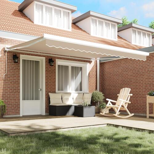 Markise erstatningsstof til 4x3 m ramme Beige